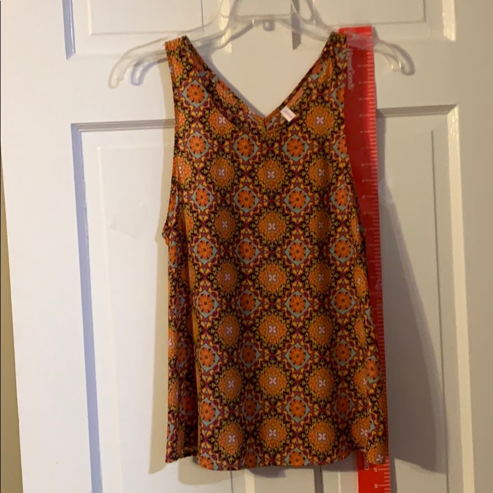 Vibrant colored tank